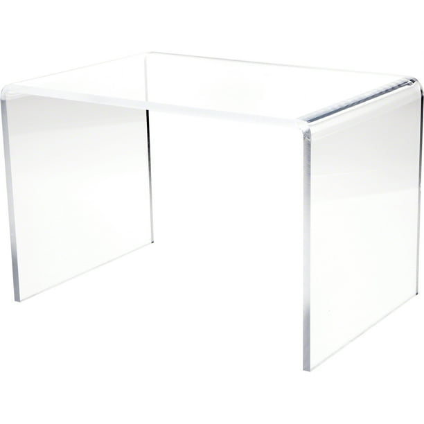 *10 Clear Acrylic Plastic Risers Display Stand Pedestal 2" x 2" x 2"